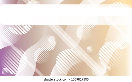 Template Abstract Background With Curves Lines. For Design, Presentation, Business. Vector Illustration with Color Gradient
