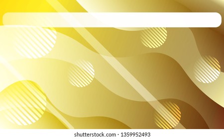 Template Abstract Background With Curves Lines. For Design, Presentation, Business. Vector Illustration with Color Gradient