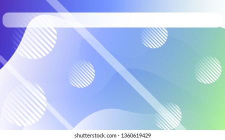 Template Abstract Background With Curves Lines. For Design, Presentation, Business. Vector Illustration with Color Gradient