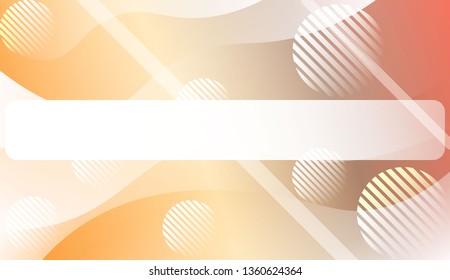 Template Abstract Background With Curves Lines. For Design, Presentation, Business. Vector Illustration with Color Gradient