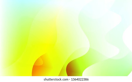 Template Abstract Background With Curves Lines. Design For Cover Page, Poster, Banner Of Websites. Vector Illustration with Color Gradient