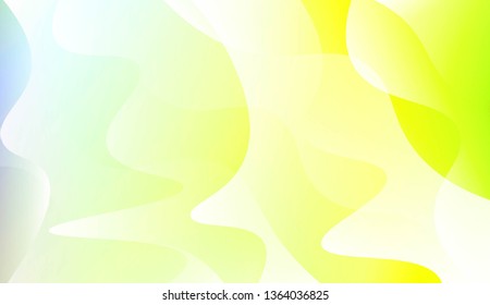 Template Abstract Background With Curves Lines. Design For Cover Page, Poster, Banner Of Websites. Vector Illustration with Color Gradient