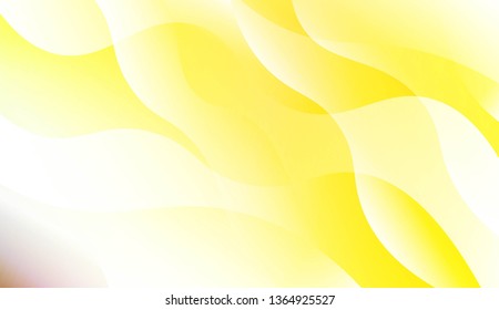 Template Abstract Background With Curves Lines. Design For Cover Page, Poster, Banner Of Websites. Vector Illustration with Color Gradient