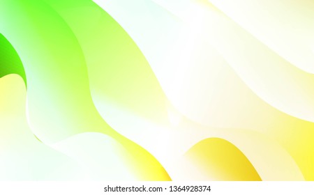 Template Abstract Background With Curves Lines. Design For Cover Page, Poster, Banner Of Websites. Vector Illustration with Color Gradient