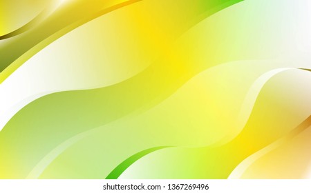 Template Abstract Background With Curves Lines. Design For Cover Page, Poster, Banner Of Websites. Vector Illustration with Color Gradient