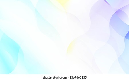 Template Abstract Background With Curves Lines, Wave Shape. Modern Screen Gradient Design. For Greeting Card, Flyer, Poster, Brochure, Banner Calendar. Vector Illustration