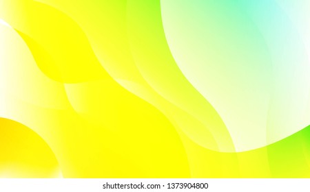 Template Abstract Background With Curves Lines. Design For Cover Page, Poster, Banner Of Websites. Vector Illustration with Color Gradient