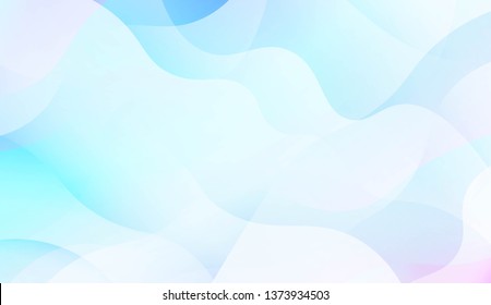 Template Abstract Background With Curves Lines, Wave Shape. Modern Screen Gradient Design. For Greeting Card, Flyer, Poster, Brochure, Banner Calendar. Vector Illustration