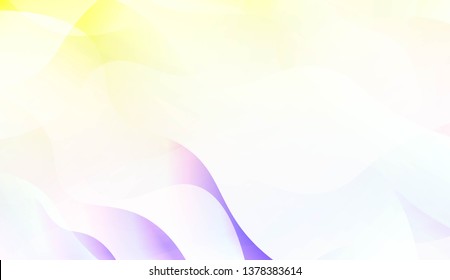 Template Abstract Background With Curves Lines, Wave Shape. Modern Screen Gradient Design. For Greeting Card, Flyer, Poster, Brochure, Banner Calendar. Vector Illustration