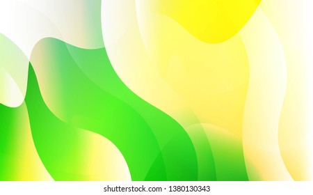 Template Abstract Background With Curves Lines, Wave Shape. For Business Presentation Wallpaper, Flyer, Cover. Vector Illustration with Color Gradient