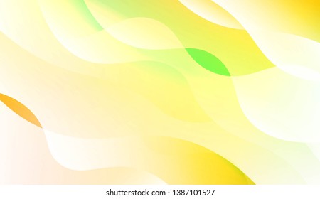 Template Abstract Background With Curves Lines, Wave Shape. For Business Presentation Wallpaper, Flyer, Cover. Vector Illustration with Color Gradient