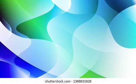 Template Abstract Background With Curves Lines, Wave Shape. For Business Presentation Wallpaper, Flyer, Cover. Vector Illustration with Color Gradient
