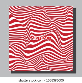 template abstract wave line design  creative cover,brochure  red color 