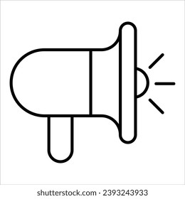 
template , Alert, risk sign line icon