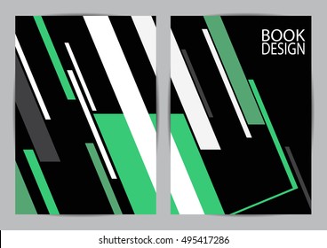 Template annual report brochure flyer design template vector,layout in A4 size