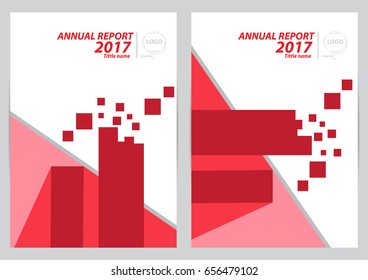 Template annual report brochure flyer design template vector, Leaflet cover presentation abstract background, layout in A4 size