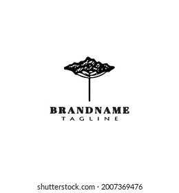 template araucaria tree logo icon design icons modern vector illustration