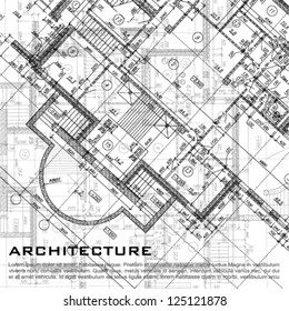 Template with architectural design elements for your business site