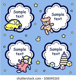 Template baby label