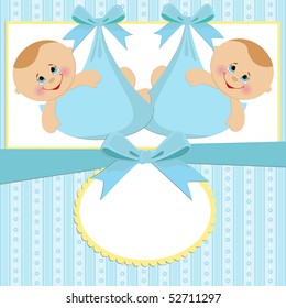 Cartoon Twin Baby Boys Images Stock Photos Vectors Shutterstock