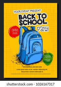  template for Back to school