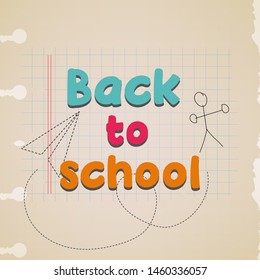 Template for Back to school.