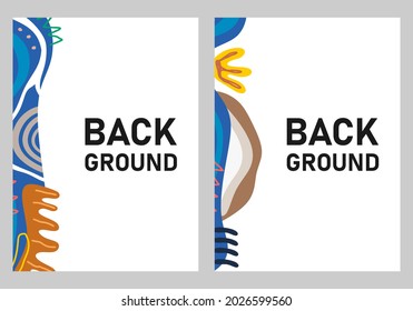
template background. abstract aesthetic pattern