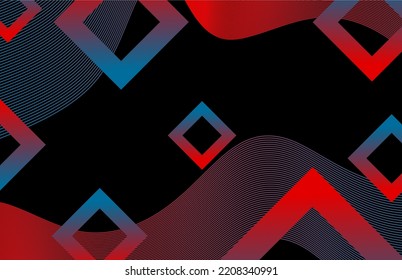Template for background, banner, card, poster. Abstract futuristic graphic modern hipster background.