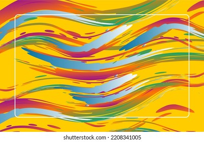 Template for background, banner, card, poster. Abstract futuristic graphic modern hipster background.