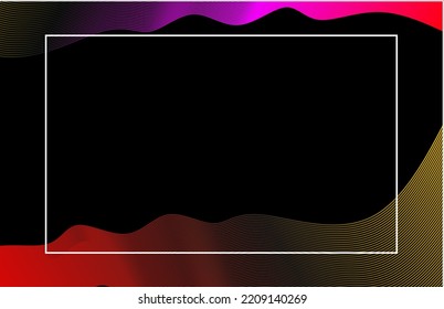 Template for background, banner, card, poster. Abstract futuristic graphic modern hipster background.