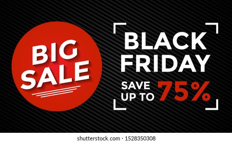 Template background black friday big sale