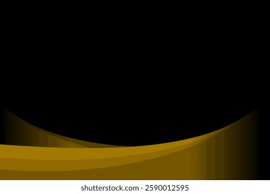 Template Background Black Gold Design 