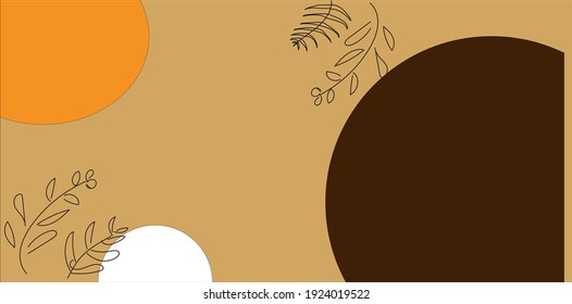Template Background with brown style now trending