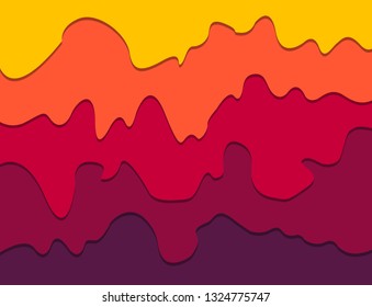 template background color from the dark to bright purple and orange for any project required