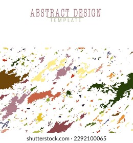 Template for background, cover, screensaver, website and creative idea in abstract style. Layout for interior ideas, corporate style and decorative creativity