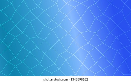 Template background with curved line. polygonal mesh style. Modern pattern for a brand book. Vector illustration. Creative gradient color
