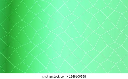 Template background with curved line. polygonal mesh style. For your home interior wallpaper, fashion print. Vector illustration. Creative gradient color