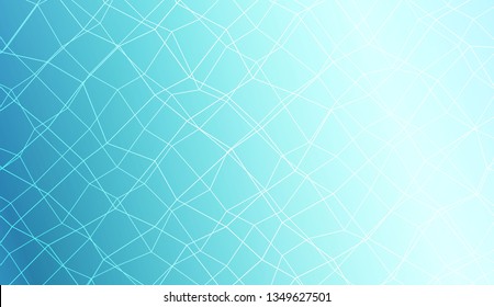 Template background with curved line. polygonal mesh style. For your home interior wallpaper, fashion print. Vector illustration. Creative gradient color