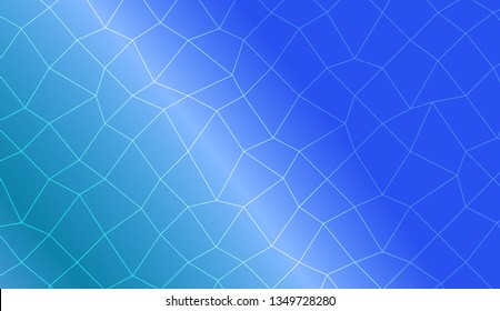 Template background with curved line. polygonal mesh style. Modern pattern for a brand book. Vector illustration. Creative gradient color