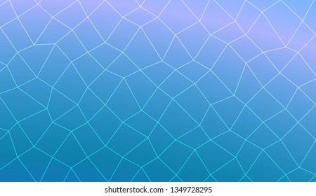 Template background with curved line. polygonal mesh style. Modern pattern for a brand book. Vector illustration. Creative gradient color