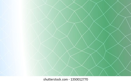 Template background with curved line. polygonal mesh style. Modern pattern for a brand book. Vector illustration. Creative gradient color