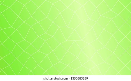 Template background with curved line. polygonal mesh style. For your home interior wallpaper, fashion print. Vector illustration. Creative gradient color