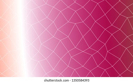 Template background with curved line. polygonal mesh style. Modern pattern for a brand book. Vector illustration. Creative gradient color