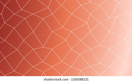 Template background with curved line. polygonal mesh style. For your home interior wallpaper, fashion print. Vector illustration. Creative gradient color