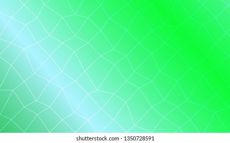 Template background with curved line. polygonal mesh style. Modern pattern for a brand book. Vector illustration. Creative gradient color