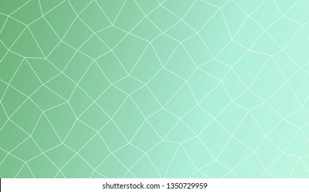 Template background with curved line. polygonal mesh style. For your home interior wallpaper, fashion print. Vector illustration. Creative gradient color