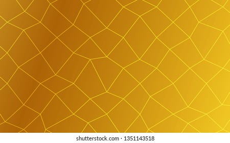 Template background with curved line. polygonal mesh style. For your home interior wallpaper, fashion print. Vector illustration. Creative gradient color