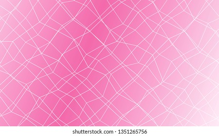 Template background with curved line. polygonal mesh style. Modern pattern for a brand book. Vector illustration. Creative gradient color