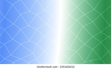 Template background with curved line. polygonal mesh style. Modern pattern for a brand book. Vector illustration. Creative gradient color