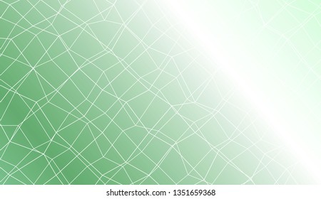 Template background with curved line. polygonal mesh style. For your home interior wallpaper, fashion print. Vector illustration. Creative gradient color